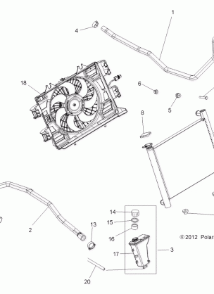 ENGINE COOLING SYSTEM - A17SYE85AS (49ATVCOOL13SPXP850)