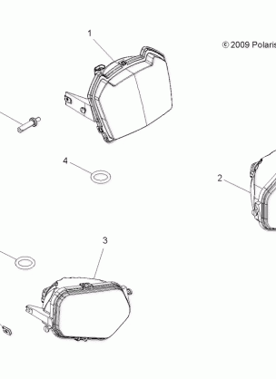 ELECTRICAL HEADLIGHTS - A17SYE85AS (49ATVHEADLTASM10SPXP550)