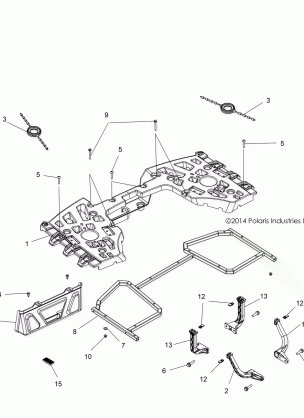 BODY REAR RACK ASM. - A17SYE95AK