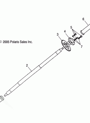 WHEELS REAR AXLE - A17YAK11A4 / A6 / N4 / N6 (4999202399920239B14)