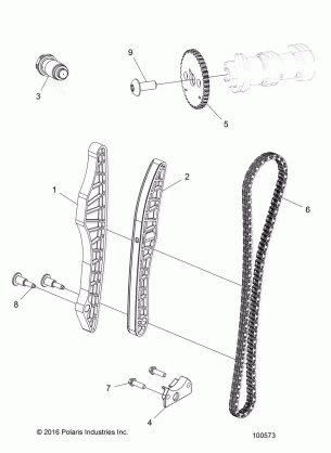 ENGINE CAM CHAIN and SPROCKET - A17SEA50A1 / A5 / SEE50A1 / SEG50A4