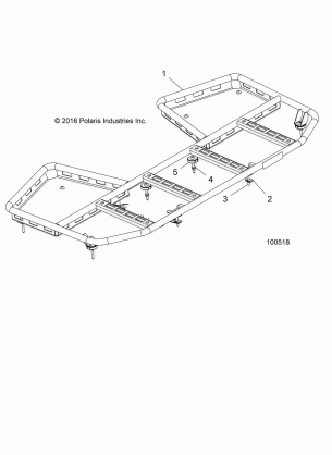 BODY REAR RACK - A17SEG50A4