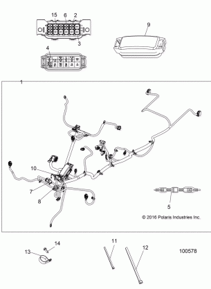 ELECTRICAL MAIN WIRE HARNESS - A17SEA50A1 / A5 / SEE50A1 / SEG50A4