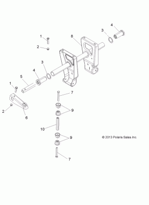 SUSPENSION TORSION BAR - A17SEA50A1 / A5 / SEE50A1 / SEG50A4