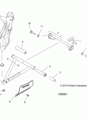 SUSPENSION A-ARM and STRUT MOUNTING - A17SEA50A1 / A5 / SEE50A1 / SEG50A4