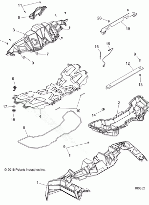 BODY HOOD AND FRONT BODY WORK - A17DAA50A7 (100852)