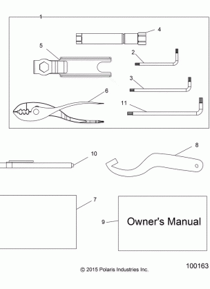 REFERENCES TOOL KIT and OWNERS MANUAL - A17DAA50A7 (100163)