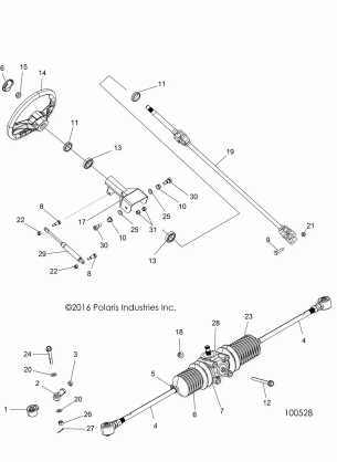 STEERING STEERING ASM. - A17DAA50A7 (100528)