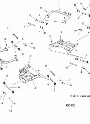 SUSPENSION REAR CONTROL ARMS - A17DAA50A7 (100156)