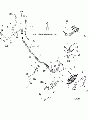 ENGINE COOLING SYSTEM - A17DAA50A7 (101237)