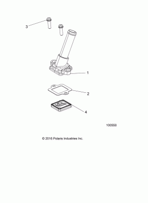 ENGINE BREATHER - A17DAA50A7 (100550)