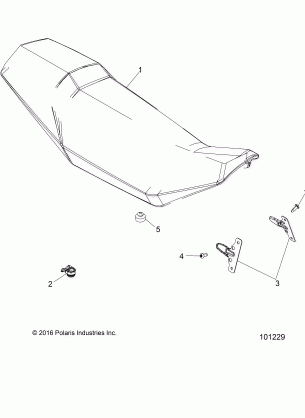 BODY SEAT - A17SVA95N2 / SVE95NM (101229)