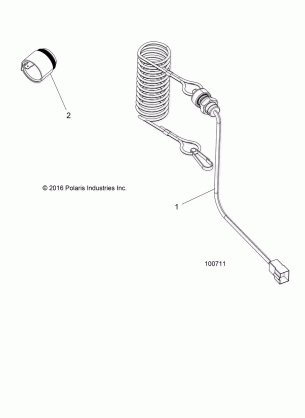 ELECTRICAL TETHER SWITCH - A17SWS57C1 / C2