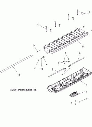 BODY TAILGATE - A17SWS57C1 / C2 (49ATVTAILGATEMTG15570X2)