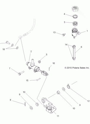 BRAKES BRAKE PEDAL and MASTER CYLINDER - A17SWS57C1 / C2