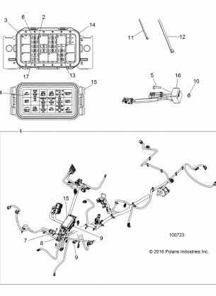 ELECTRICAL HARNESS - A17SWS57C1 / C2 (100723)