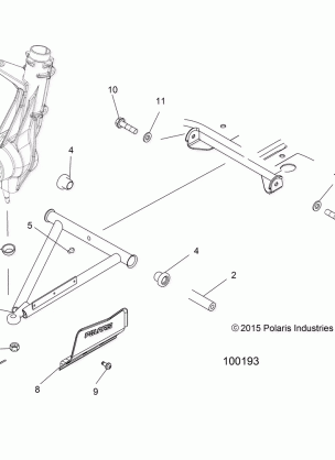 SUSPENSION A-ARM and STRUT MOUNTING - A17SWS57C1 / C2