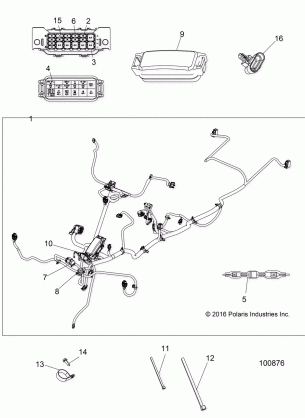 ELECTRICAL MAIN WIRE HARNESS - A17SAH50A5