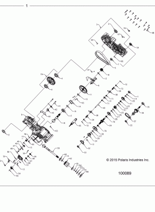 DRIVE TRAIN MAIN GEARCASE - A17SDE57N2