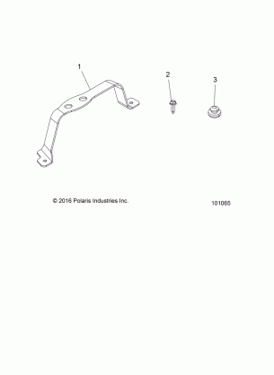 ENGINE AIR INTAKE SYSTEM SUPPORT BRACKET - A17SDS57C2 / E2