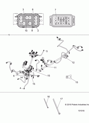 ELECTRICAL HARNESS - A17SDS57C2 / E2 (101018)