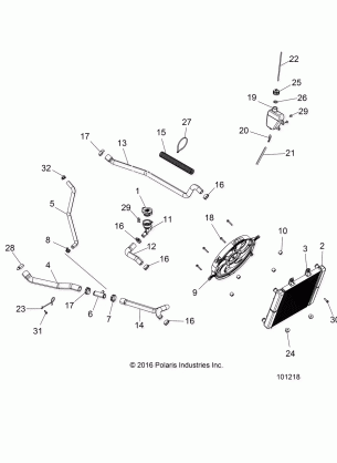 ENGINE COOLING SYSTEM - A17SDS57C2 / E2 (101218)