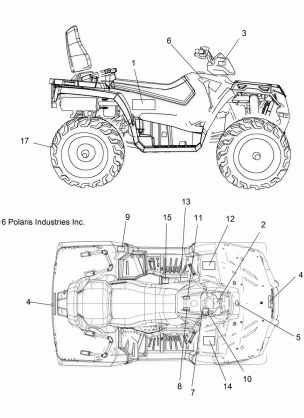 BODY DECALS - A17SDS57C2 / E2 (100731)