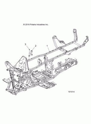 CHASSIS FRAME - A17SDS57C2 / E2 (101014)