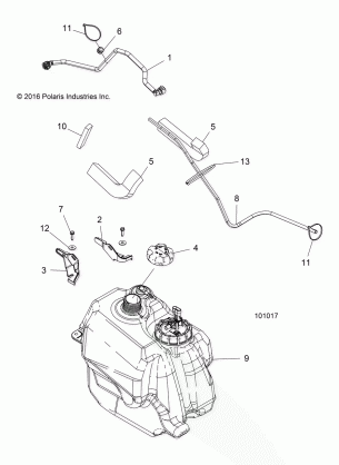 BODY FUEL TANK ASM. - A17SDS57C2 / E2 (101017)