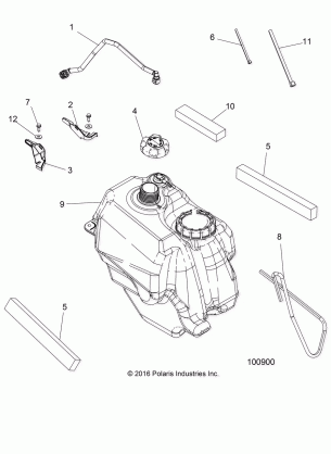 BODY FUEL TANK ASM. - A17SEA57N1 / EE57N1 / NL