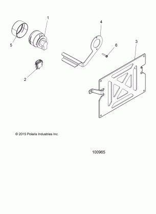 ELECTRICAL FOG LAMP and FRONT LICENSE BRACKET - A17SES57F1 / F2 / FL / SET57F1