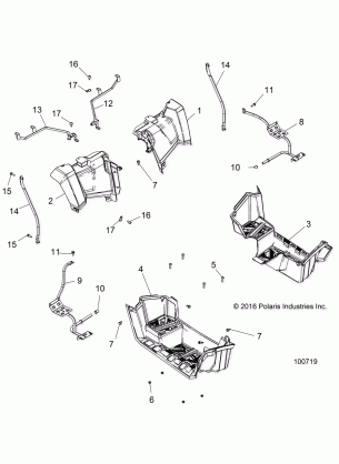 BODY REAR CAB and FOOTWELLS - A17SWS57C1 / C2 / E1 / E2 (100719)