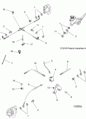 BRAKES BRAKE LINES - A17SXE95NL