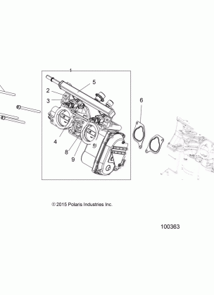 ENGINE THROTTLE BODY - A17SXE95NL