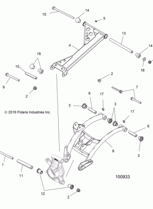 SUSPENSION REAR - A17SXE95NL (100933)