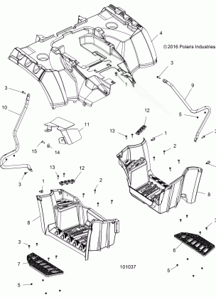 BODY REAR CAB and FOOTWELL - A17SYS95CK