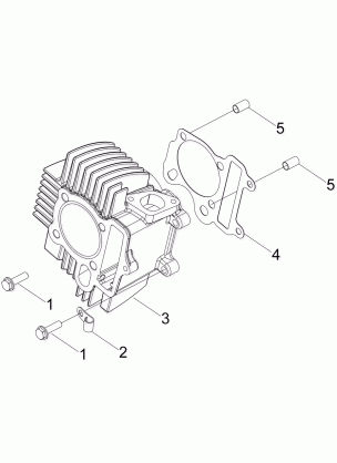 ENGINE CYLINDER - A17YAK05A4 / N4 / A6 / N6 (A00039)