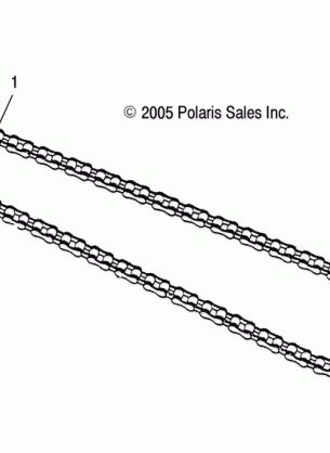 DRIVE TRAIN CHAIN - A17YAK05A4 / N4 / A6 / N6 (4999202359920235B13)