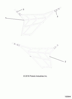 BODY SIDE NETS - A17HAA15A7 / B7 (100944)