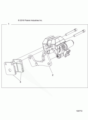 BRAKES CALIPER FRONT - A17HAA15A7 / B7 (100772)