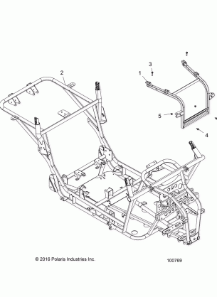 CHASSIS MAIN FRAME - A17HAA15A7 / B7 (100769)