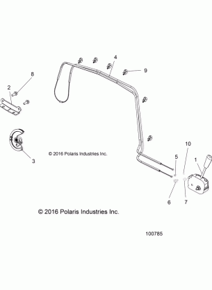 DRIVE TRAIN SHIFT LEVER - A17HAA15A7 / B7 (100785)