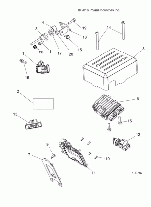 ELECTRICAL SENSORS MODULES and SWITCHES - A17HAA15A7 / B7 (100787)