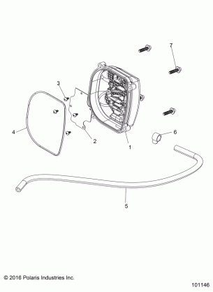 ENGINE BREATHER - A17HAA15A7 / B7 (101146)