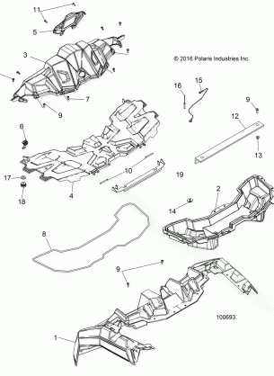 BODY HOOD AND FRONT BODY WORK - A17DAE57AM (100693)