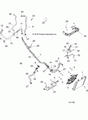 ENGINE COOLING SYSTEM - A17DAE57AM (101189)