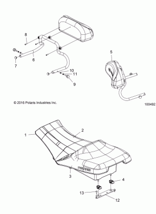 BODY SEAT - A17S6S57C1 / CM