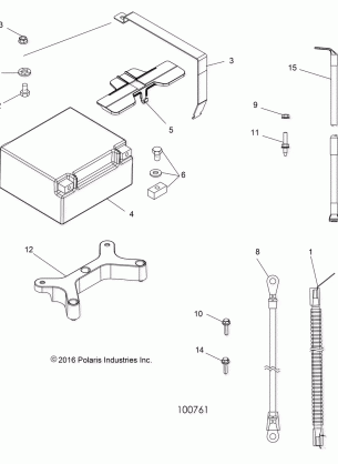 ELECTRICAL BATTERY - A17SXE95FL (100761)