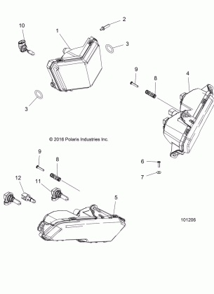 ELECTRICAL HEADLIGHTS - A17SXE95FL (101206)