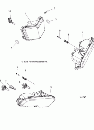 ELECTRICAL HEADLIGHTS - A17SXS95CL (101246)